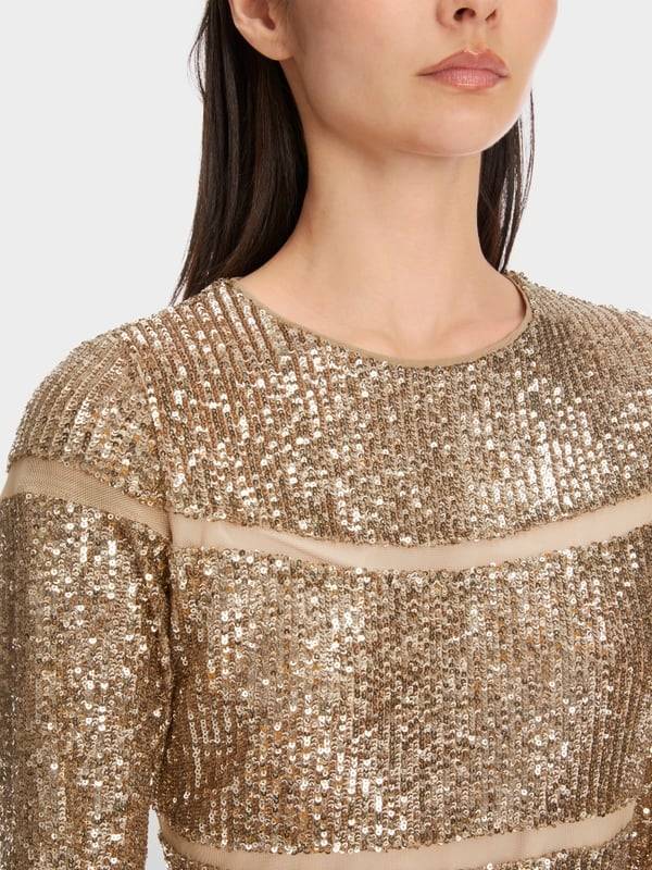 Marc Cain Pailletten-Kleid Limitierter Zeitrabatt