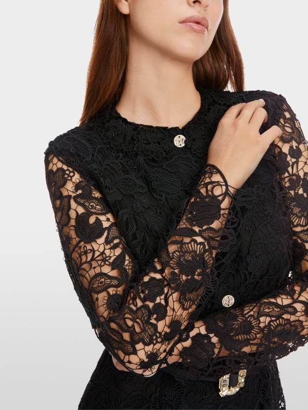 Marc Cain Kleid mit Guipure-Spitze Fabrik Onlineshop