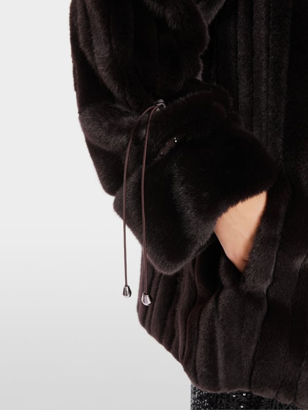 Marc Cain Outdoor-Jacke mit Fun Fur Black Friday