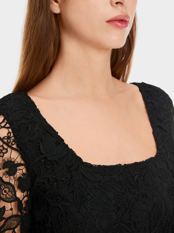 Marc Cain Edles Kleid aus Guipure-Spitze Osterangebot