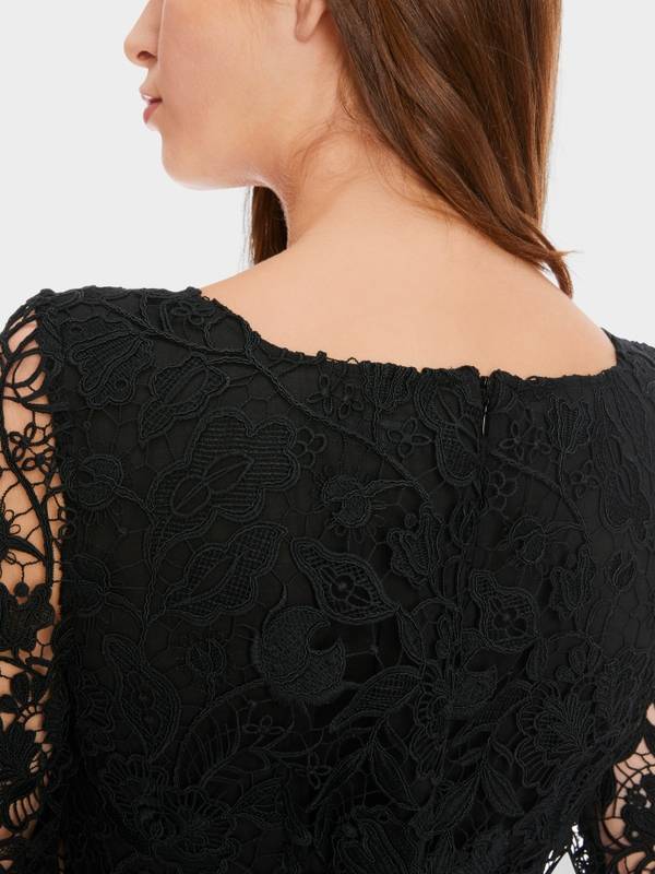 Marc Cain Edles Kleid aus Guipure-Spitze Osterangebot