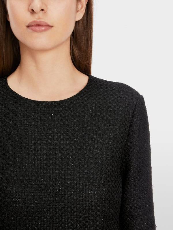 Marc Cain Glitzerndes Kleid mit Stickerei Vatertagsangebot