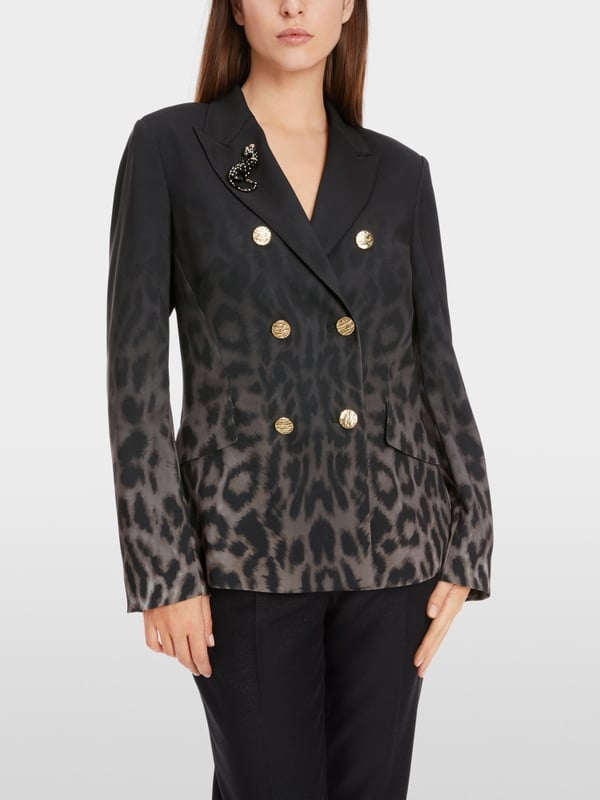 Marc Cain Blazer im Leo-Dessin Räumungsverkauf