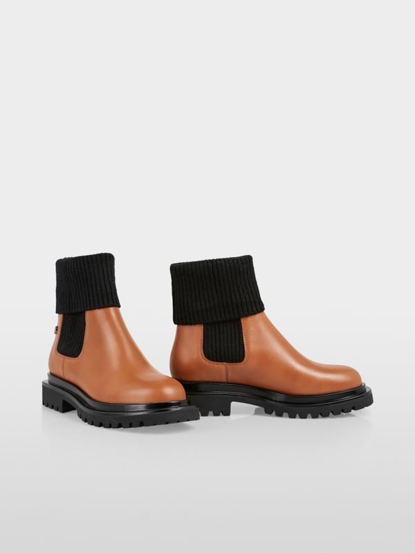 Marc Cain Chelsea Boot mit Strickstulpe Begrenzte Freigabe