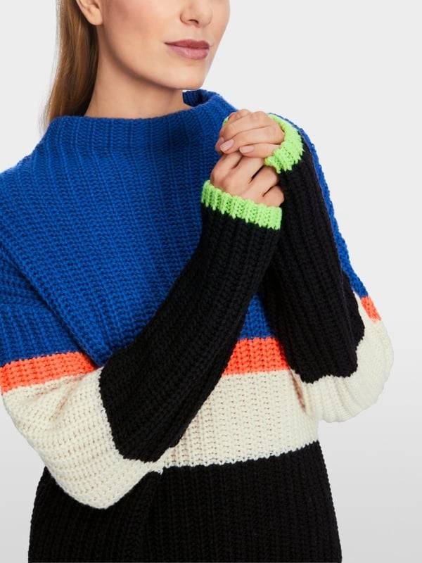 Marc Cain Oversized Sweater Knitted in Germany Letzte 2 Tage