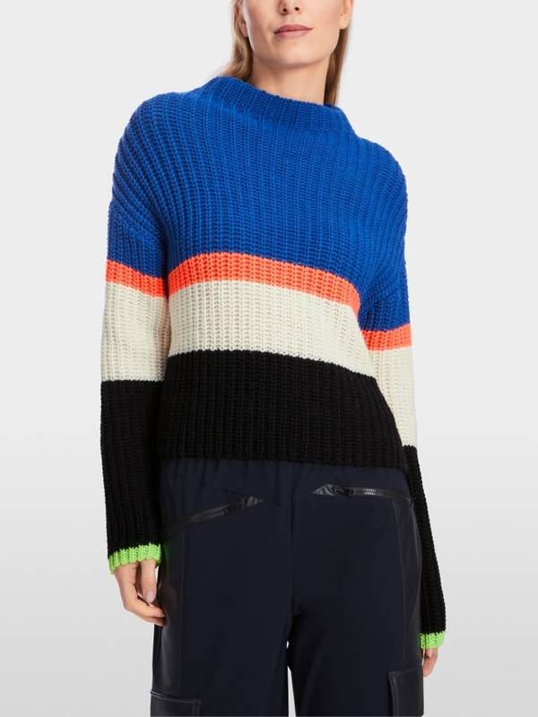 Marc Cain Oversized Sweater Knitted in Germany Letzte 2 Tage