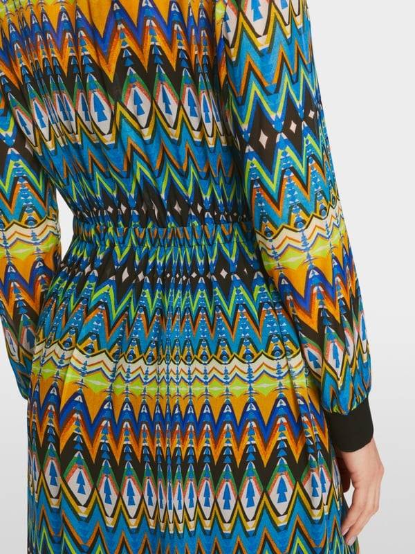 Marc Cain Viskose-Kleid in Midi Zeitbegrenzte Promotion