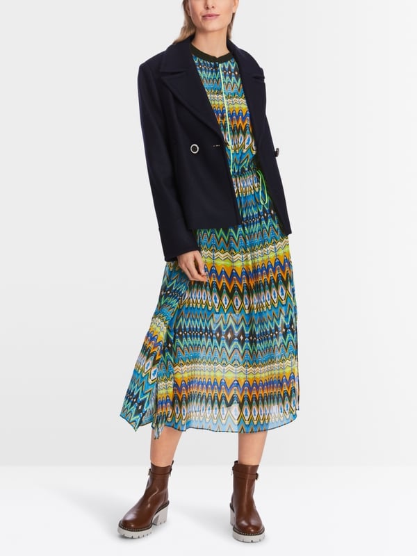Marc Cain Viskose-Kleid in Midi Zeitbegrenzte Promotion
