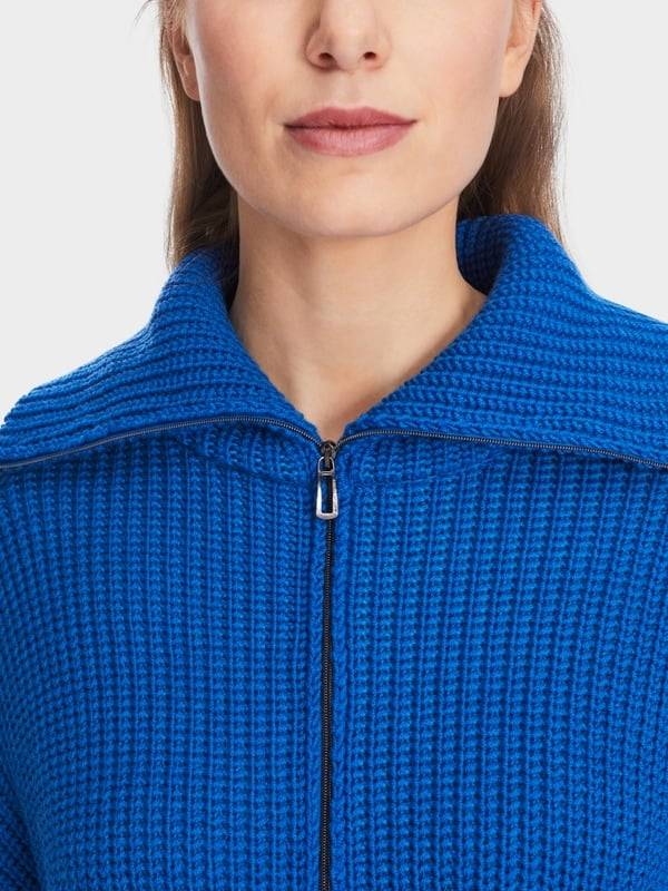 Marc Cain Sweater mit Troyer - Knitted in Germany Nur noch ein Tag übrig
