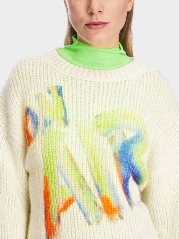 Marc Cain Strick-Sweater "Rethink Together" Kostenloser Versand international