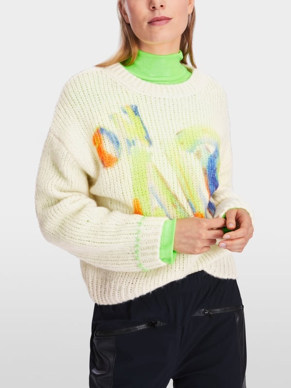 Marc Cain Strick-Sweater "Rethink Together" Kostenloser Versand international