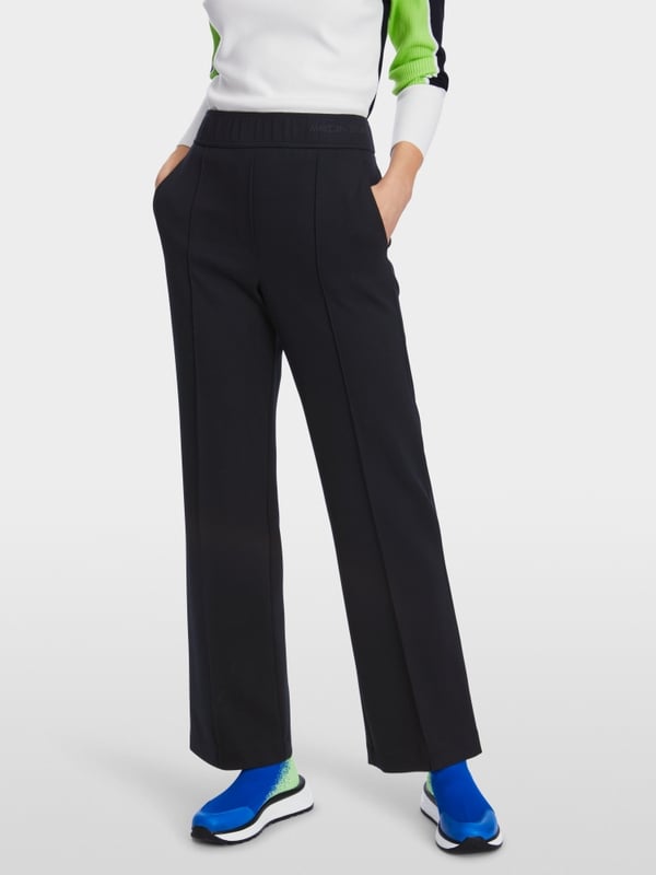 Marc Cain Modell WELBY - Jerseyhose mit Wide Fit Black Friday Preise