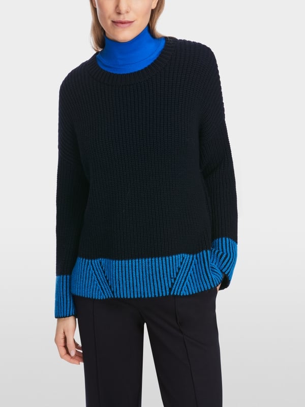 Marc Cain Oversized Sweater Knitted in Germany 50% Rabatt für begrenzte Zeit