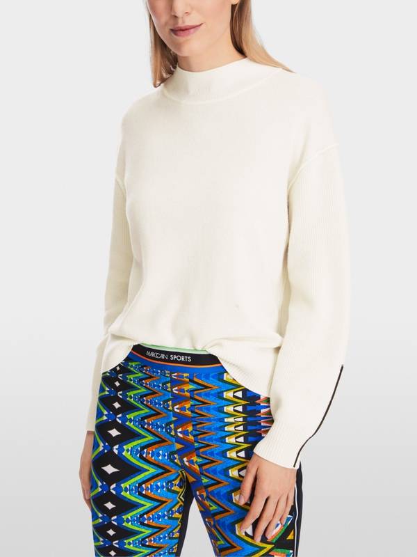 Marc Cain Oversized Sweater "Rethink Together" Schlussverkauf