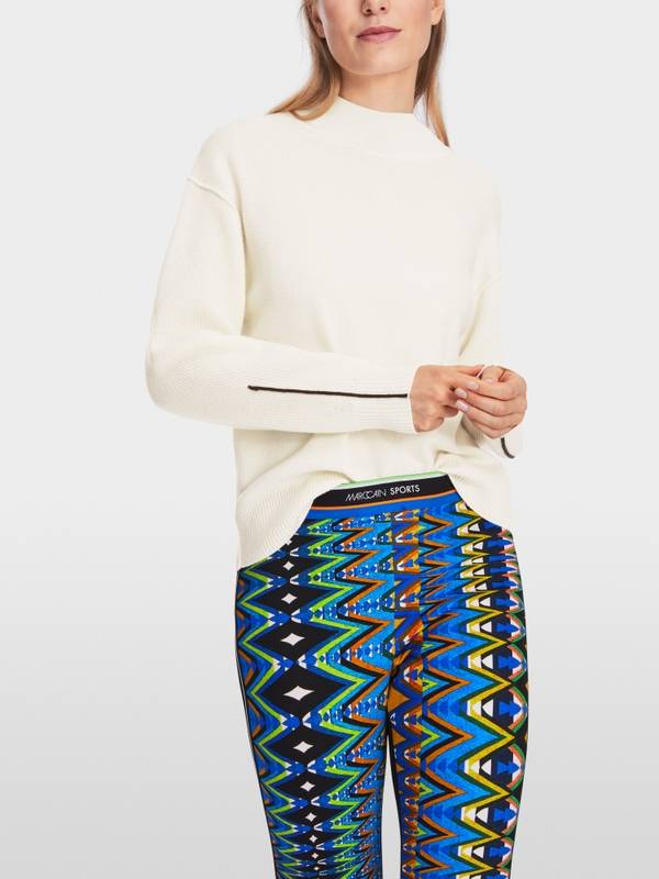 Marc Cain Oversized Sweater "Rethink Together" Schlussverkauf