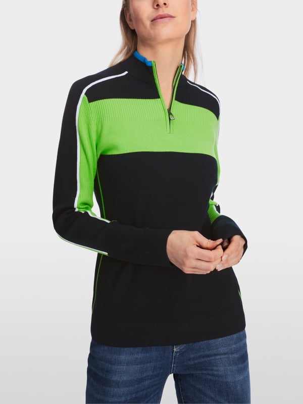 Marc Cain Sweater mit Colorblocking Meist gekauft