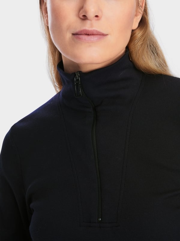 Marc Cain Longsleeve mit Zippverschluss Fabrikpreis