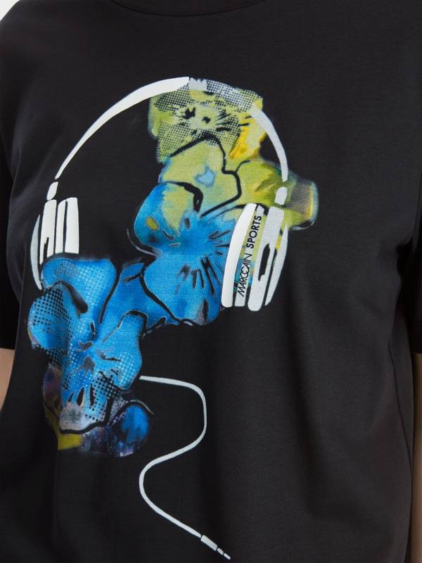Marc Cain T-Shirt mit Print "Rethink Together" Sonderangebot