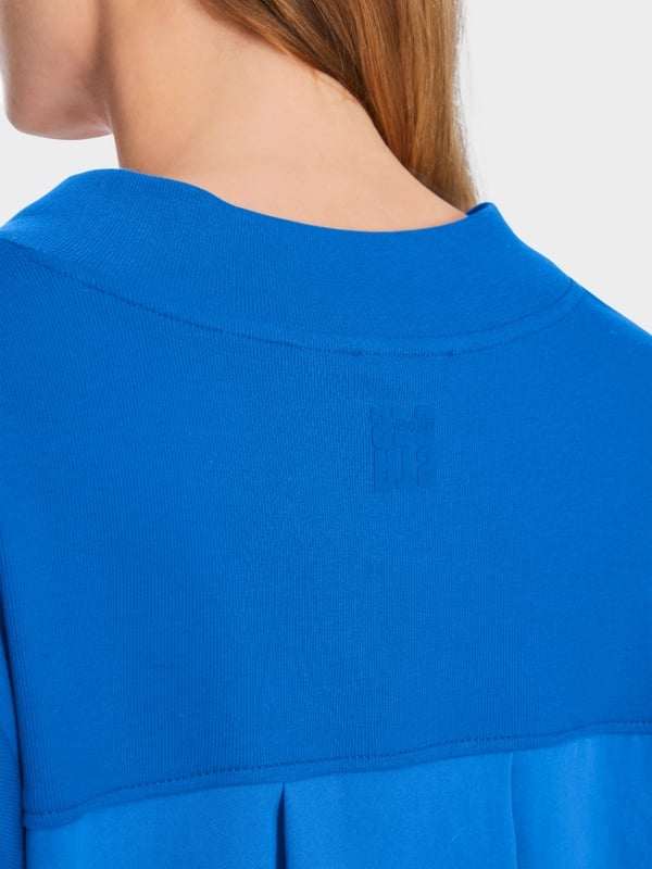 Marc Cain Lässige Bluse in Materialmix Begrenztes Angebot