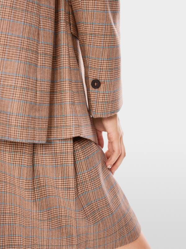 Marc Cain Blazer mit Mini-Pepita-Muster Neueste Stile