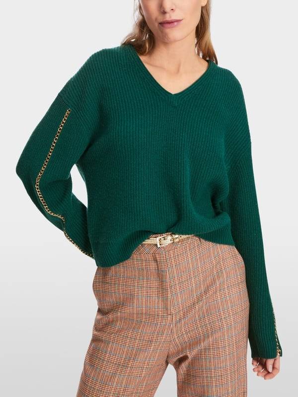 Marc Cain Strick-Sweater "Rethink Together" Kostenloser Versand international