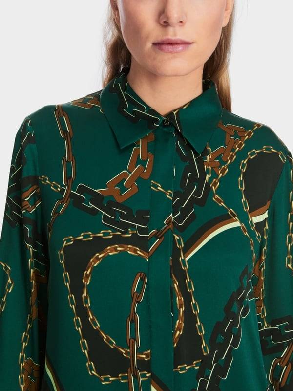 Marc Cain Hemdblusenkleid aus Seid Fabrikladen