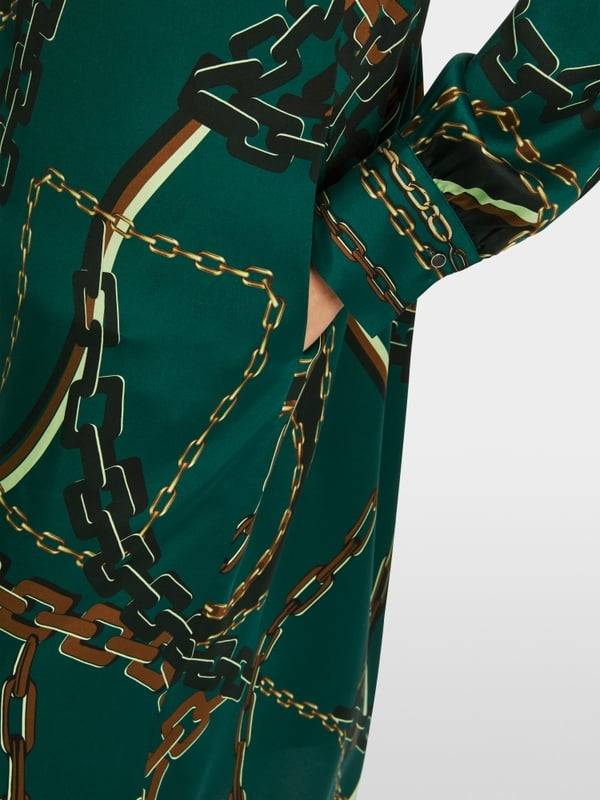 Marc Cain Hemdblusenkleid aus Seid Fabrikladen