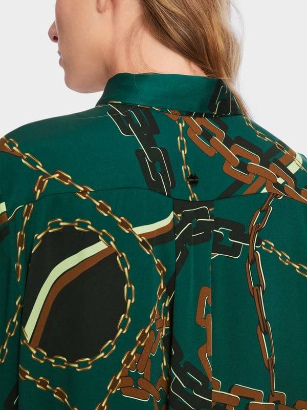 Marc Cain Hemdblusenkleid aus Seid Fabrikladen