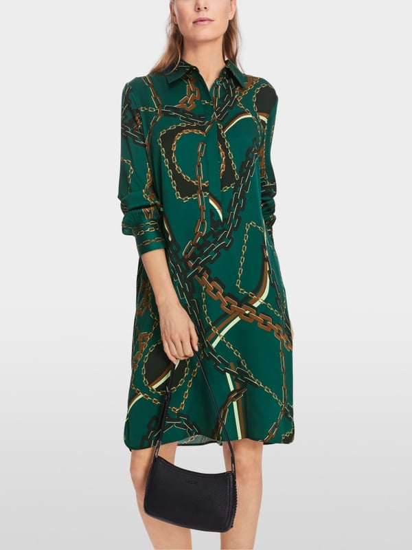 Marc Cain Hemdblusenkleid aus Seid Fabrikladen