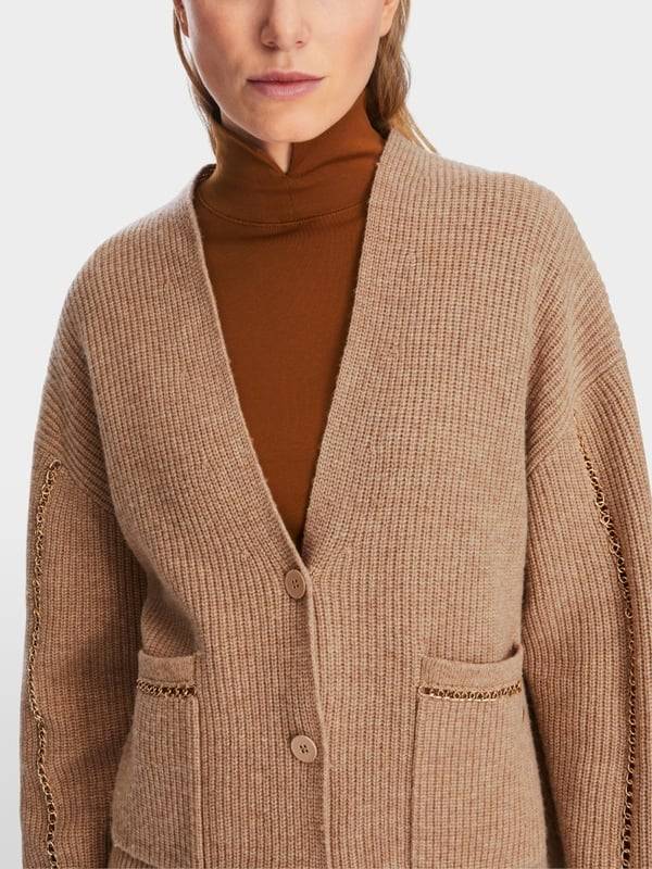 Marc Cain Rippstrick-Cardigan "Rethink Together" Black Friday Preise