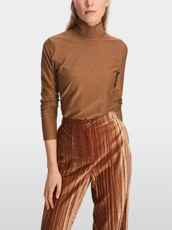 Marc Cain T-Shirt im femininen Glanz Fabrikpreis