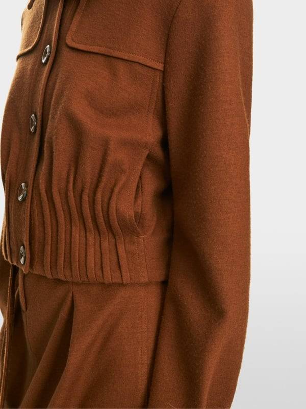 Marc Cain Jacke mit kleinen Falten Rabatt