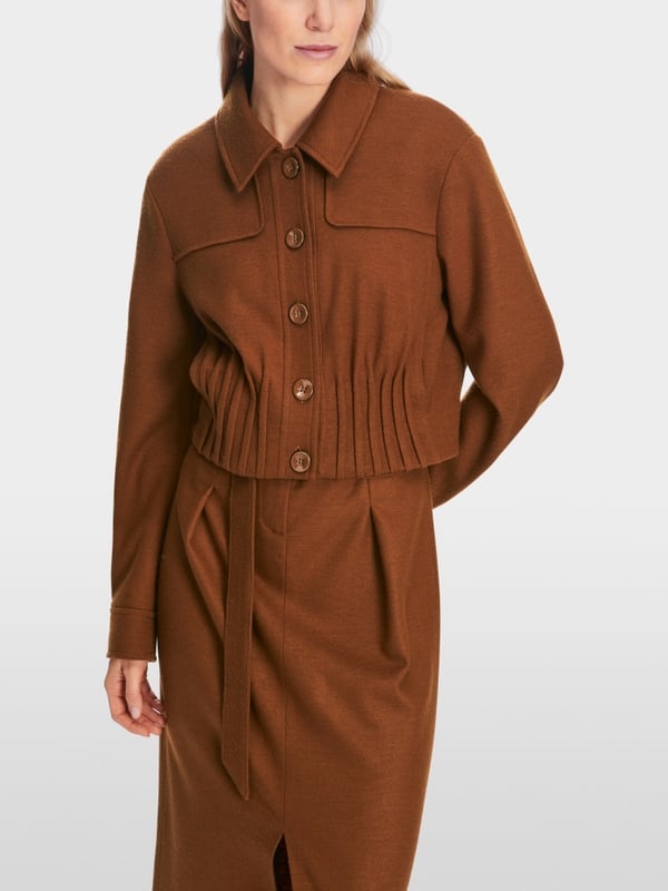 Marc Cain Jacke mit kleinen Falten Rabatt