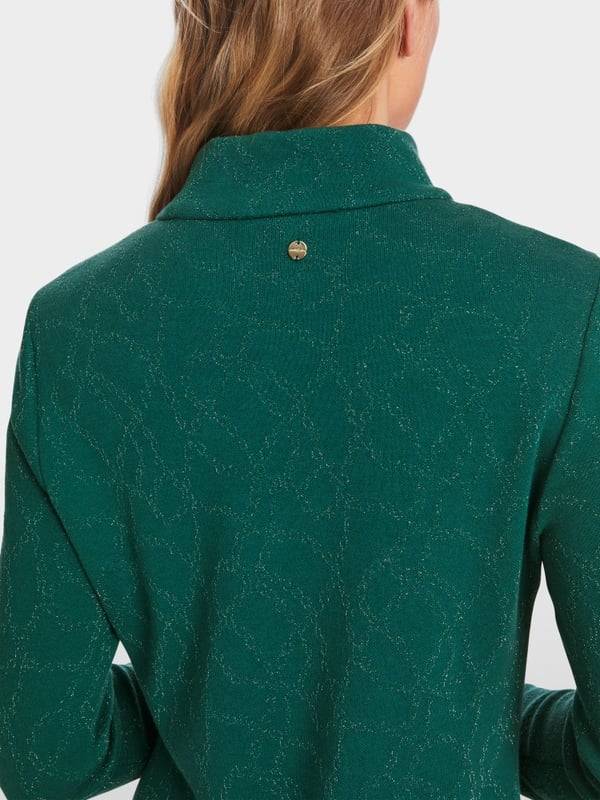 Marc Cain "Rethink Together" Kleid mit Lurex Online Shopping