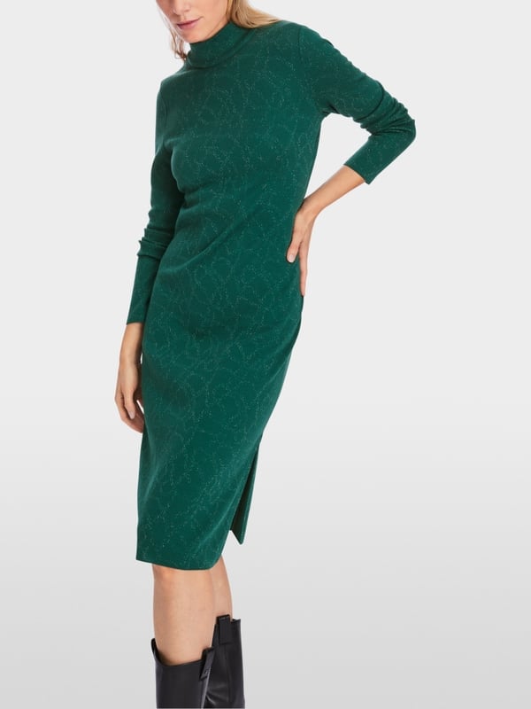 Marc Cain "Rethink Together" Kleid mit Lurex Online Shopping