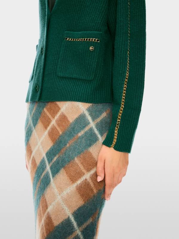 Marc Cain Rippstrick-Cardigan "Rethink Together" Exklusivangebot