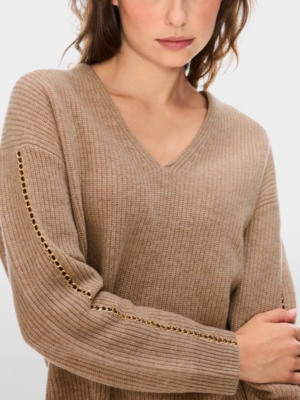 Marc Cain Strick-Sweater "Rethink Together" Black Friday