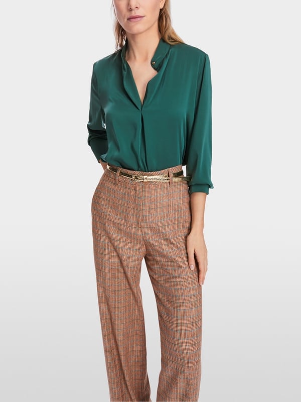 Marc Cain Bluse mit Stehkragen Valentinstagsangebot