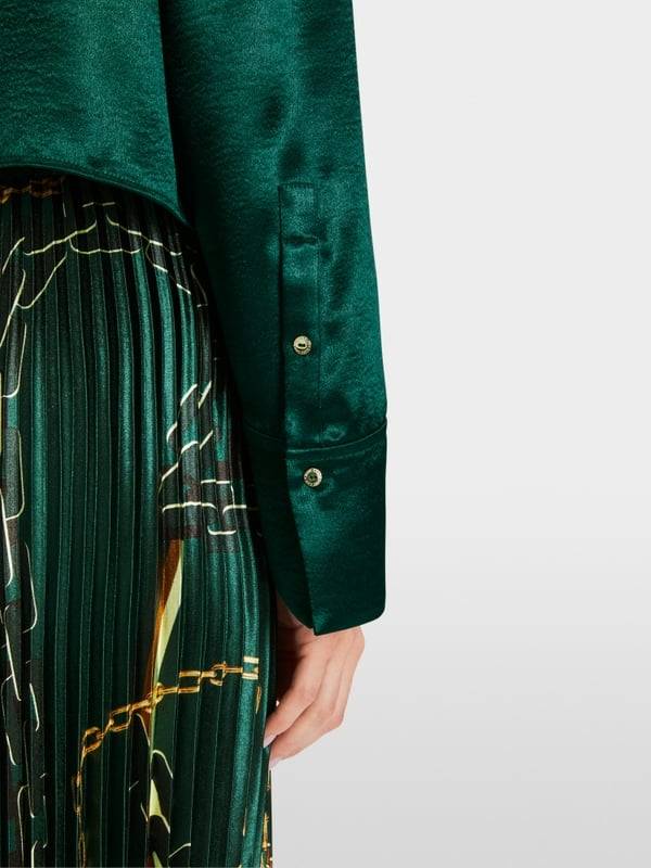 Marc Cain Samtige Bluse Jubiläumsangebot