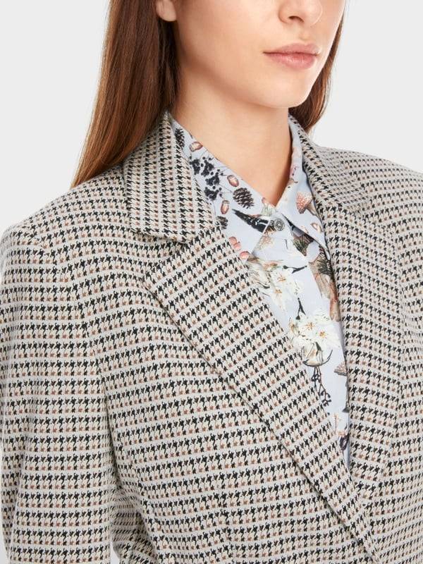 Marc Cain Blazer mit Karo Discount Store für neue Produkte