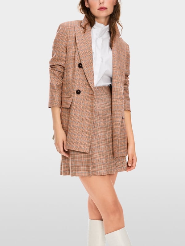 Marc Cain Blazer mit Mini-Pepita-Muster Super Rabatt