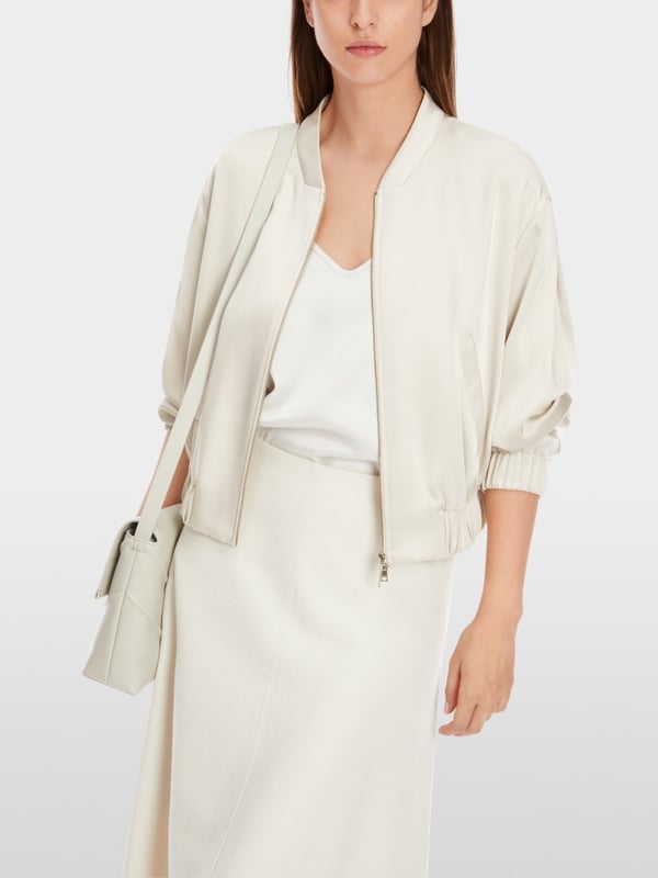 Marc Cain Oversized Jacke im Blouson-Stil Schlussverkauf