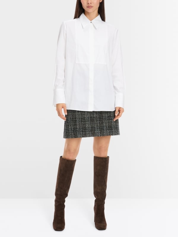 Marc Cain Hemdbluse mit Plastron-Effekt Neueste Mode