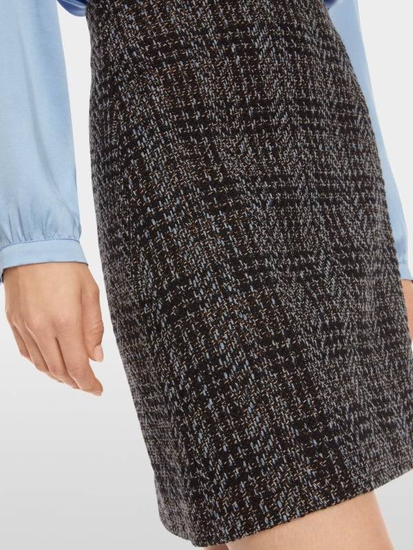 Marc Cain Schmaler Minirock mit Schattenkaro Online Outlet