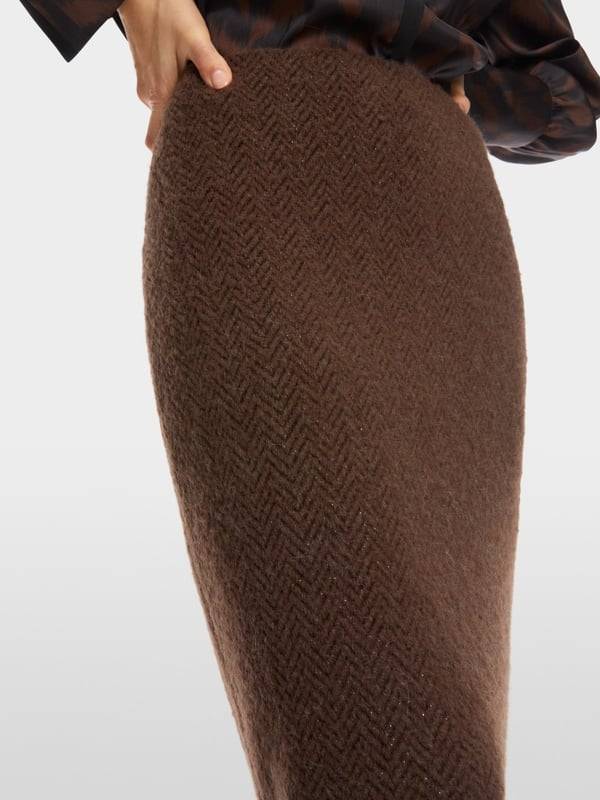 Marc Cain Schmaler Midirock Knitted in Germany Bestseller