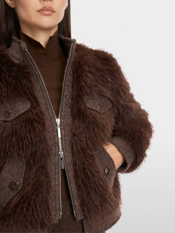 Marc Cain Outdoorjacke in Fun Fur Saisonale Angebote