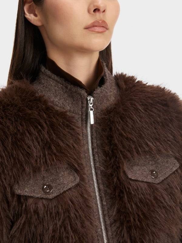 Marc Cain Outdoorjacke in Fun Fur Saisonale Angebote