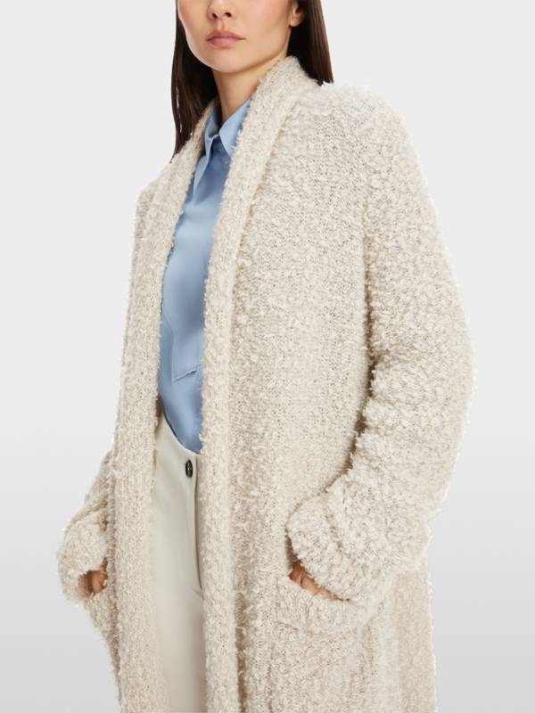Marc Cain Cardigan in Bouclé Knitted in Germany Vierteljährliche Förderung