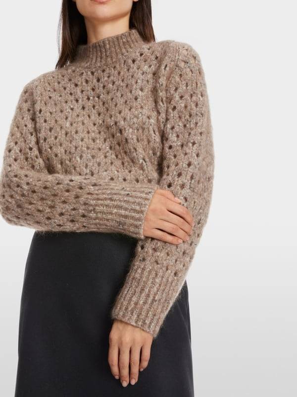 Marc Cain Sweater mit Mohair - Knitted in Germany Discount Store für neue Produkte