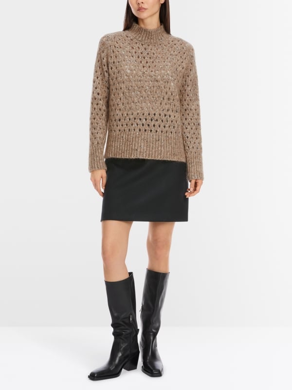 Marc Cain Sweater mit Mohair - Knitted in Germany Discount Store für neue Produkte